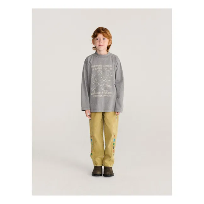 T-shirt Yéti | Gris chiné