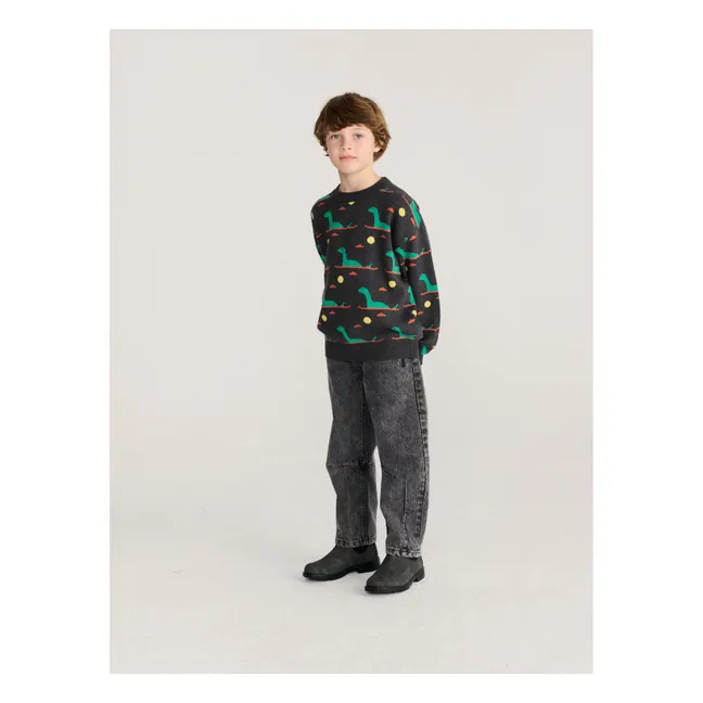 Pull Lac Coton Bio | Gris anthracite