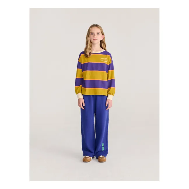 T-shirt Rayé | Violet