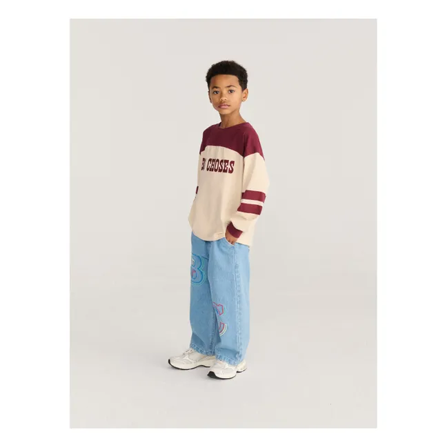 Bobo Choses Organic Cotton T-shirt | Ecru