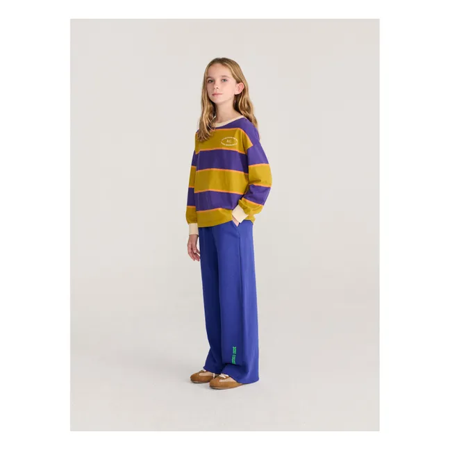 T-shirt Rayé | Violet