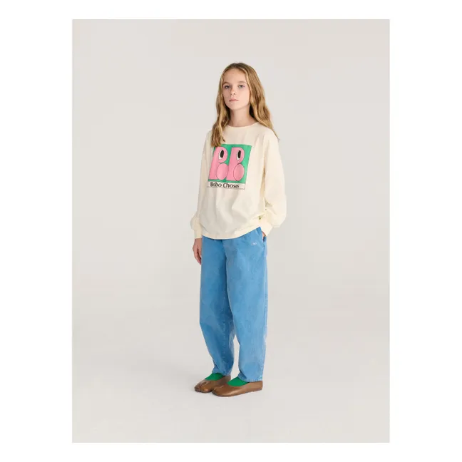 T-shirt Bobo Coton Bio | Rose pâle