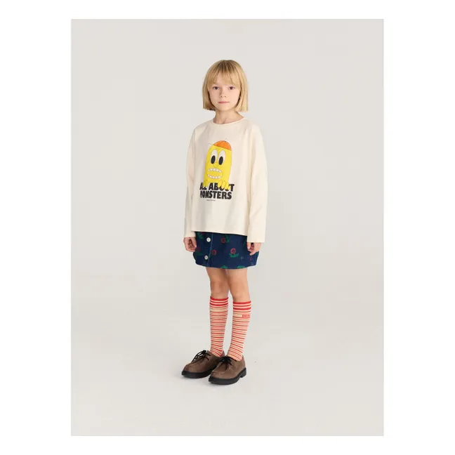 T-shirt Citron All About Monsters Coton Bio | Ecru