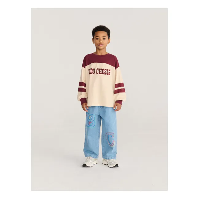 Bobo Choses Organic Cotton T-shirt | Ecru