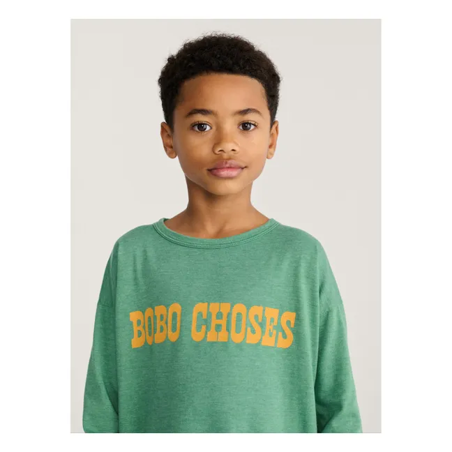 T-shirt Bobo Choses Fibres Recyclées | Vert