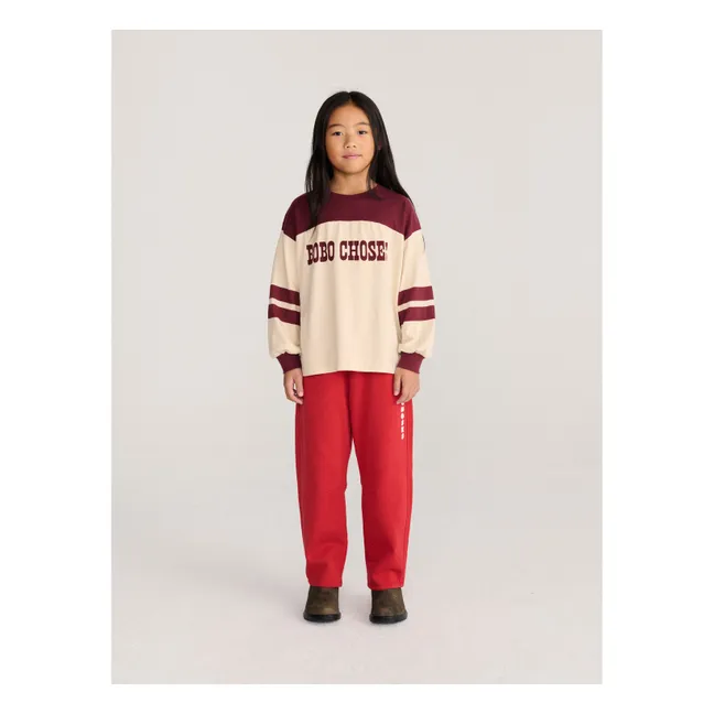 Bobo Choses Organic Cotton T-shirt | Ecru
