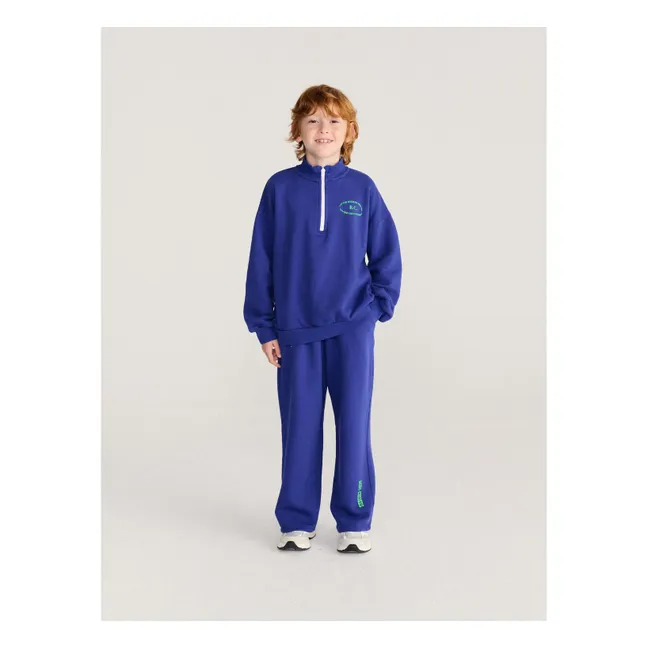 Jogger Ample Bobo Choses Coton Bio | Bleu marine