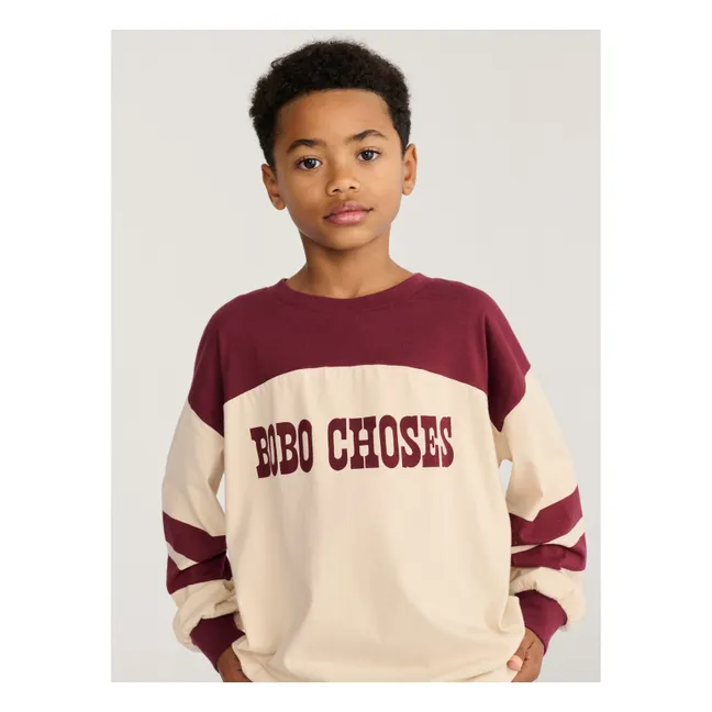 Bobo Choses Organic Cotton T-shirt | Ecru