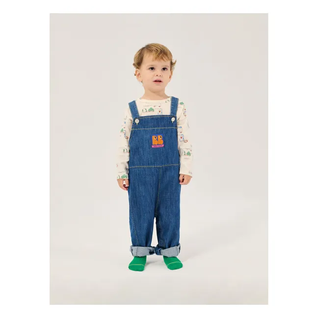 Salopette Denim Coton Bio | Bleu