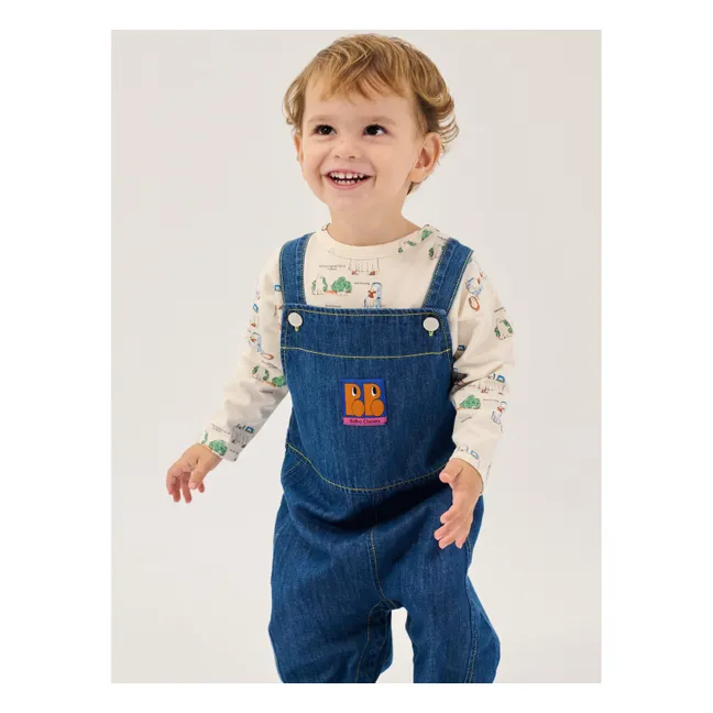 Salopette Denim Coton Bio | Bleu
