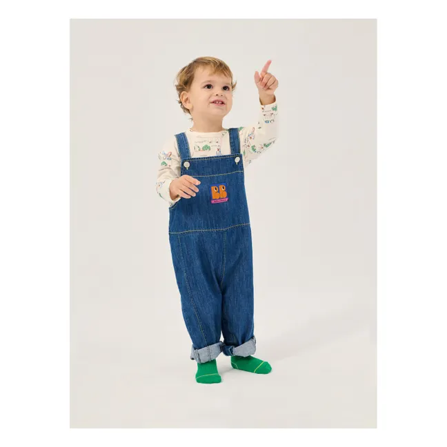 Salopette Denim Coton Bio | Bleu