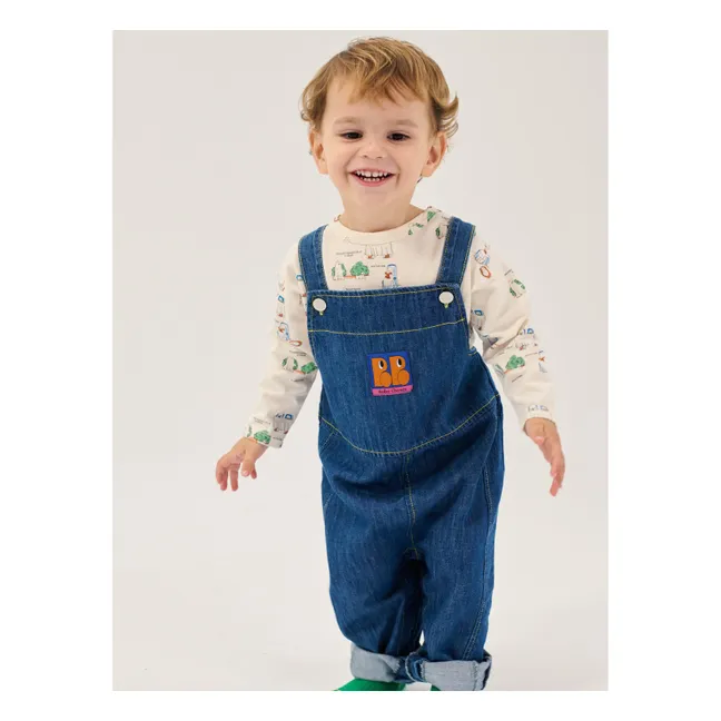 Salopette Denim Coton Bio | Bleu