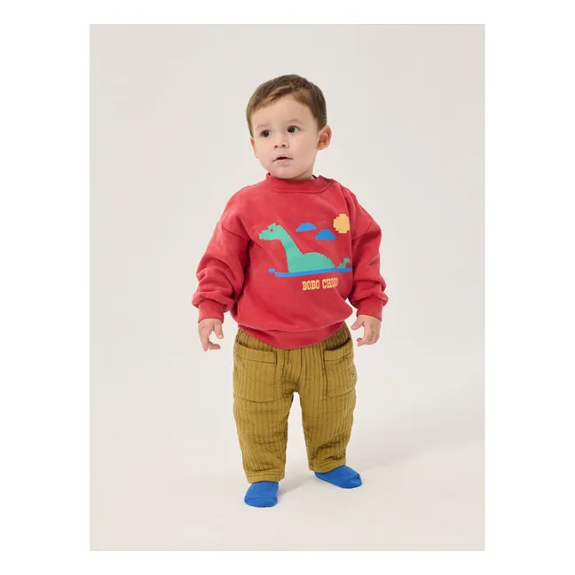 Sweat Lake Organic Cotton Baby | Red