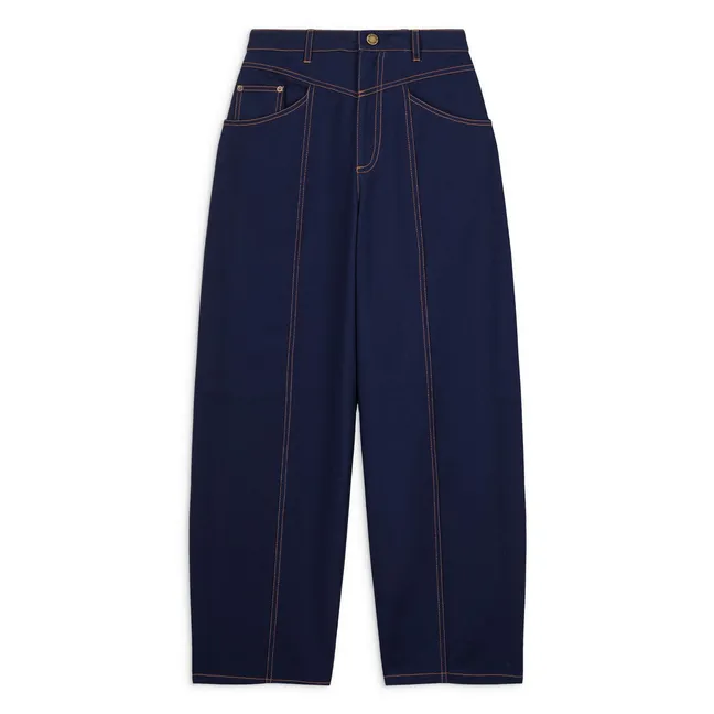 Pantalon Almoso Coton | Bleu marine