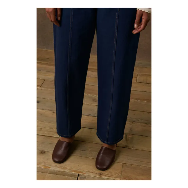Pantalon Almoso Coton | Bleu marine