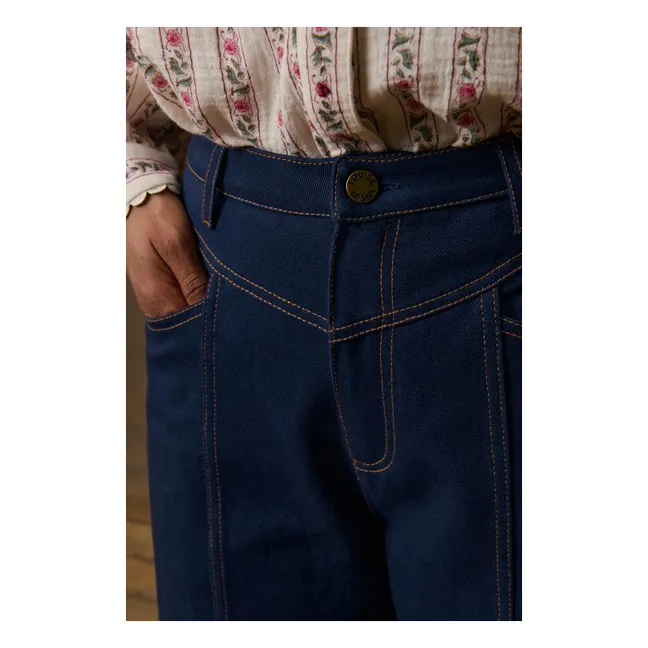 Pantalon Almoso Coton | Bleu marine