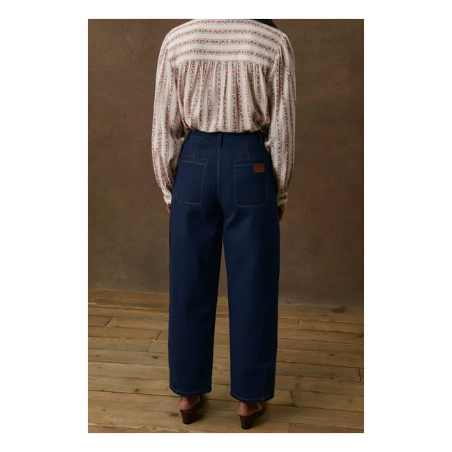 Pantalon Almoso Coton | Bleu marine