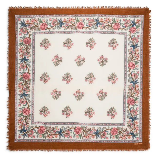 Foulard Mekness Laine | Crème