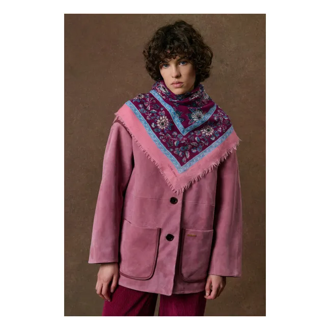 Foulard Mekness Laine | Bordeaux