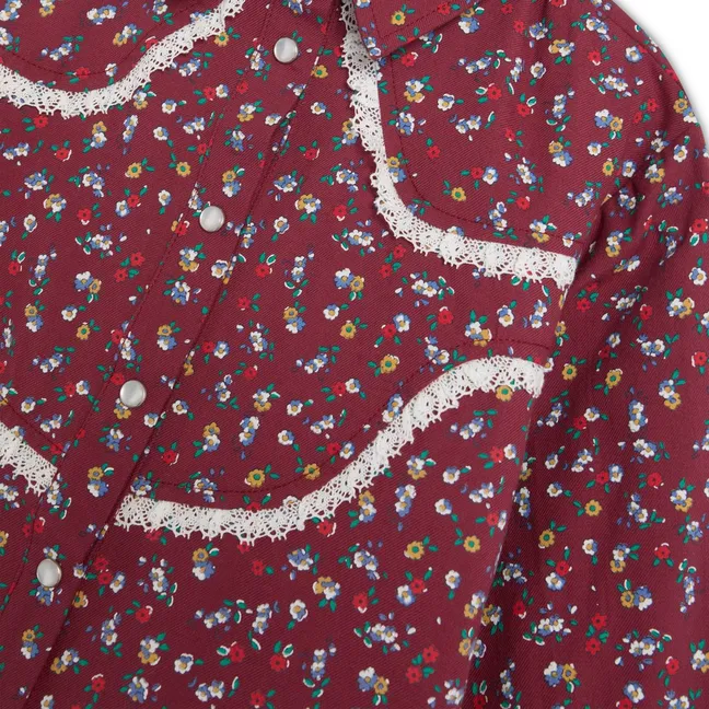 Bloom Shirt | Burgundy