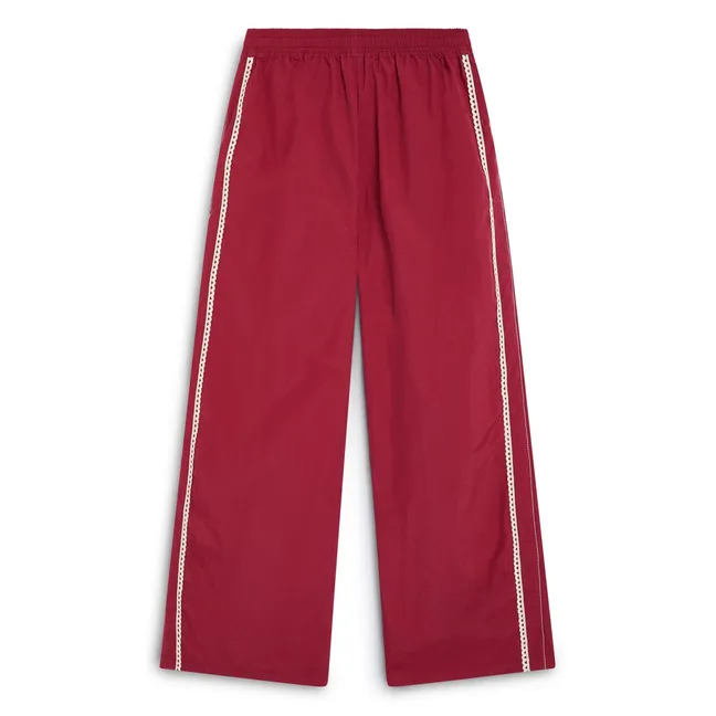 Jogger Logo TNS Dentelle | Rouge