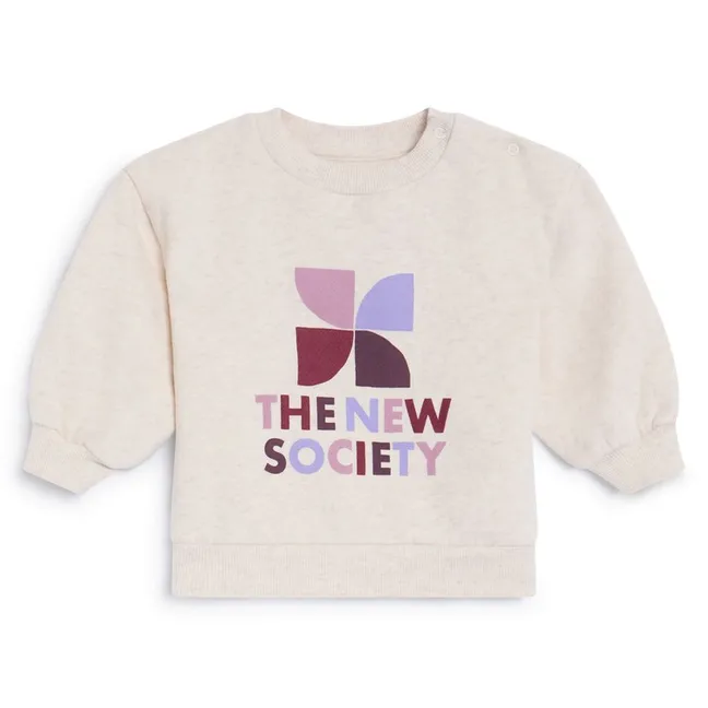 TNS Baby Logo Sweatshirt | Grey