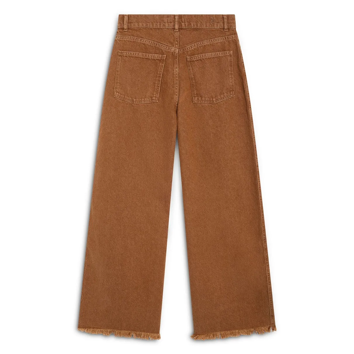 Pantalon Denim Coton | Hazelnut- Image produit n°5