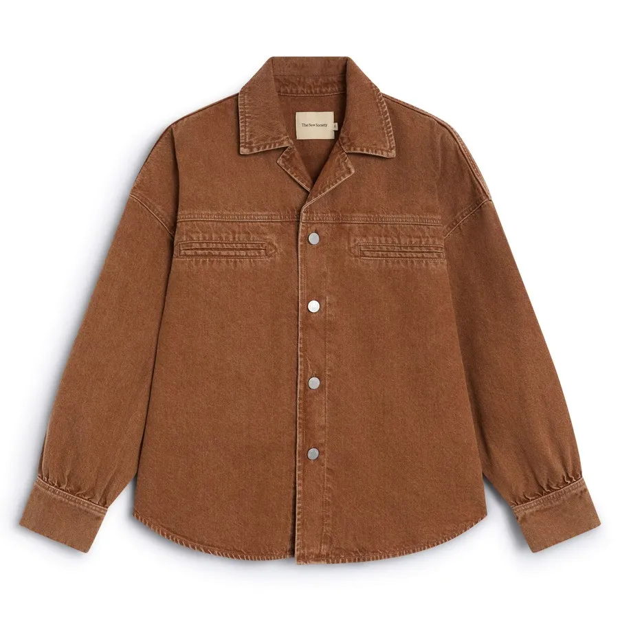 Chemise Coton | Hazelnut- Image produit n°0