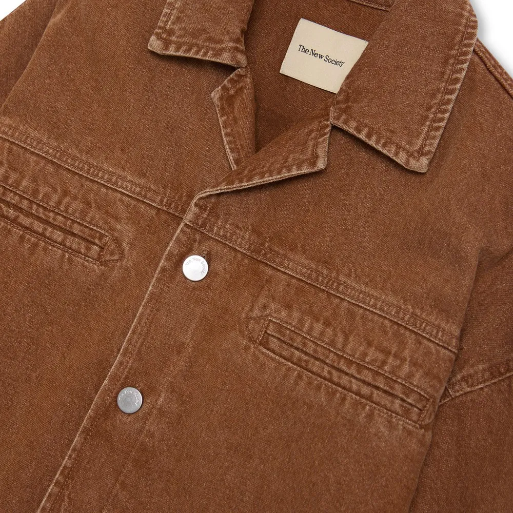 Chemise Coton | Hazelnut- Image produit n°6