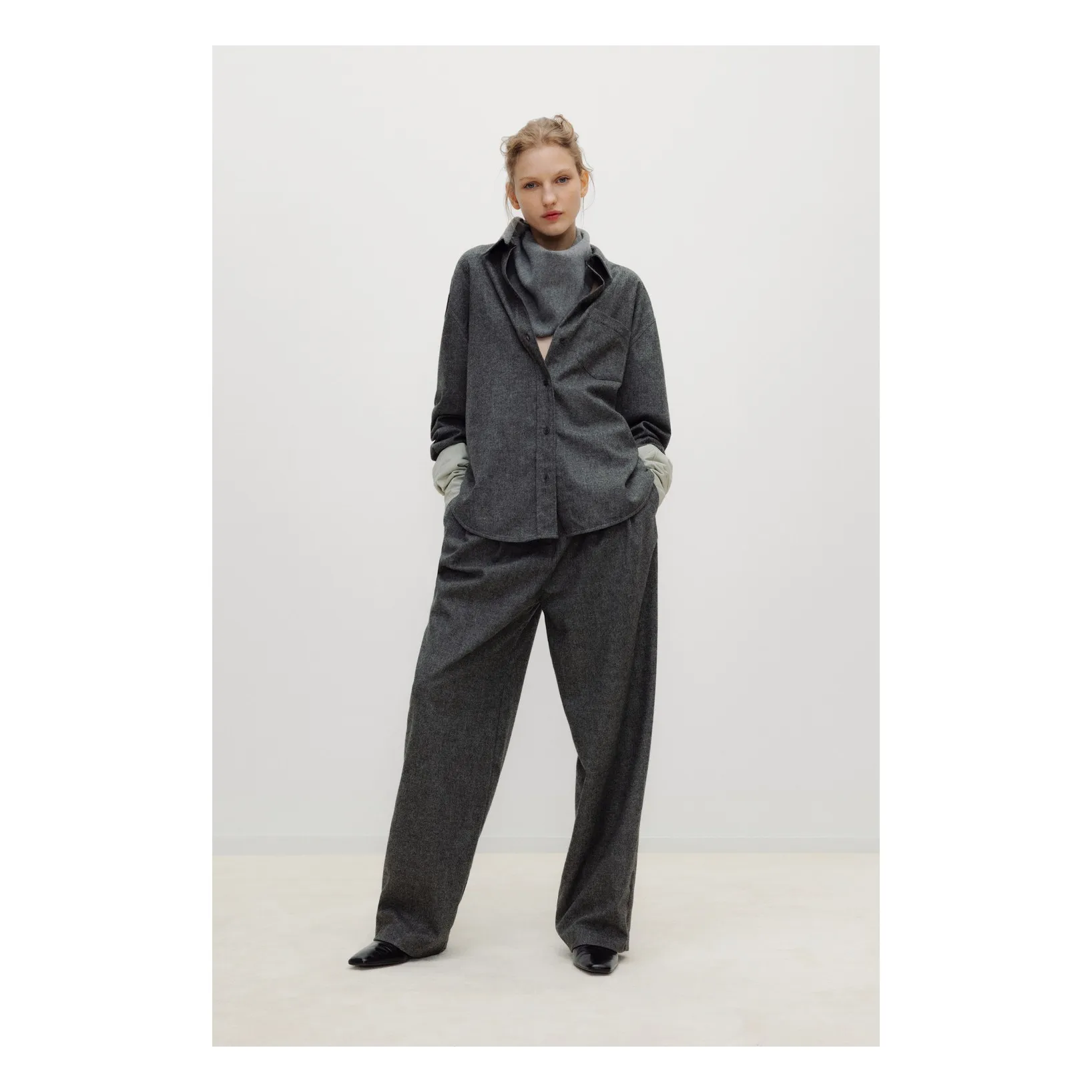 Pantalon Opal Laine | Gris- Image produit n°1