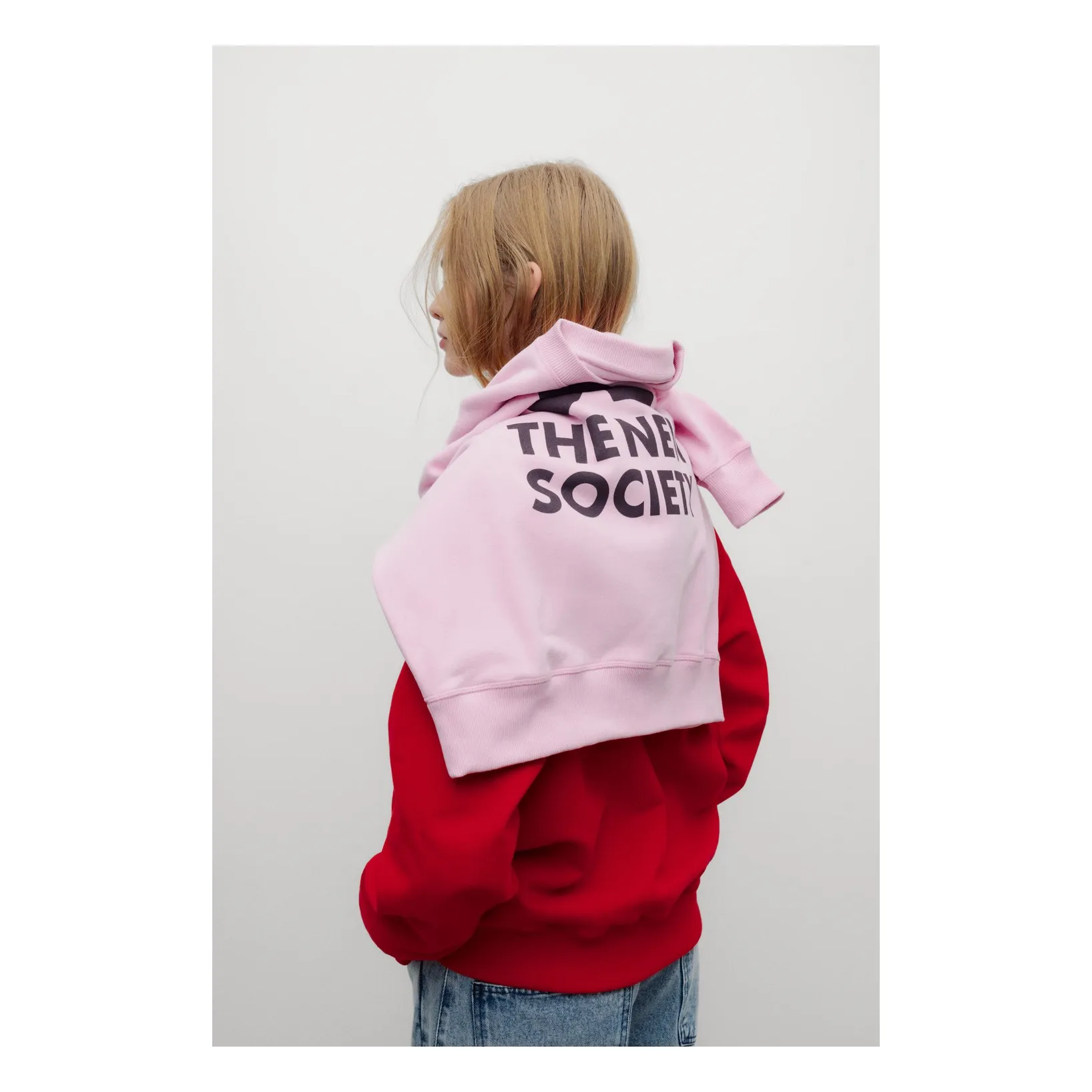 Sweat Logo Coton | 	Lilas- Image produit n°1