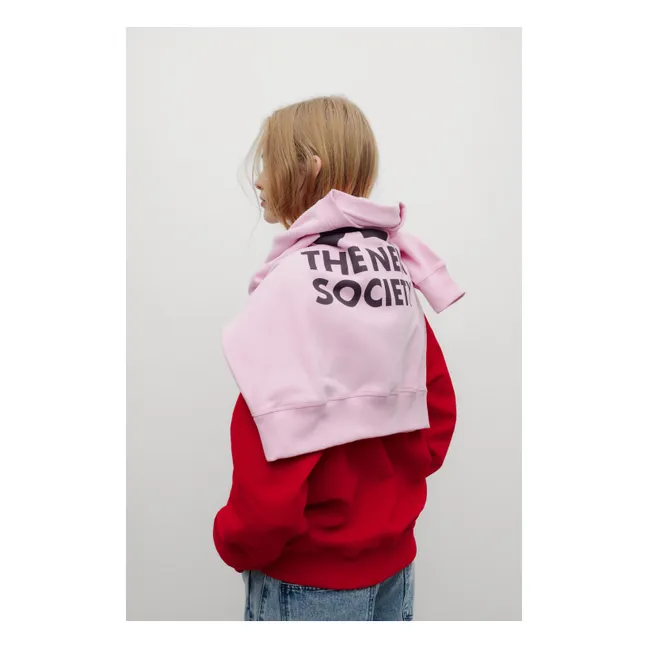 Cotton Logo Sweat | Lilac