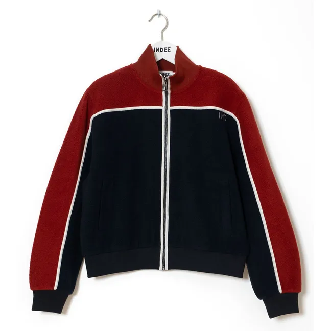 Veste Zippée Waffle | Bleu marine