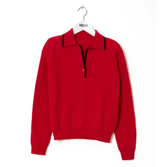 Pull Col Polo Winner | Rouge