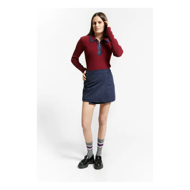Jupe Waterloo | Bleu marine