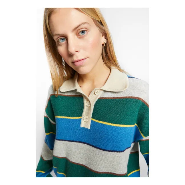 Pull Col Polo Wishes | Vert
