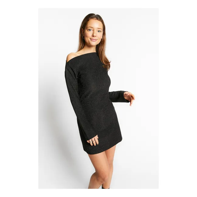 Robe Asymétrique Wrap | Noir