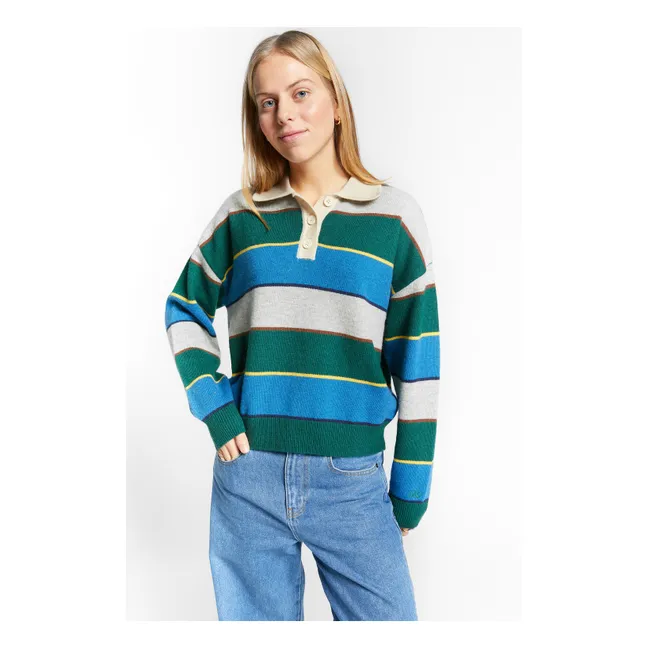 Pull Col Polo Wishes | Vert
