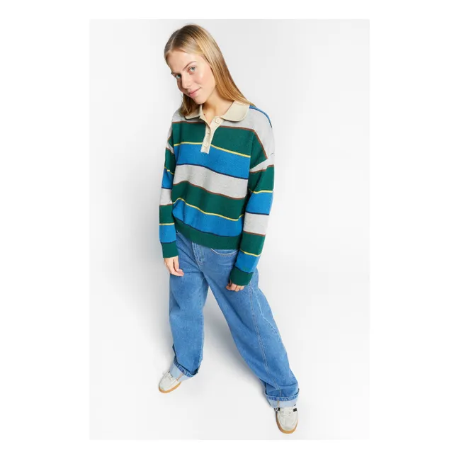 Pull Col Polo Wishes | Vert