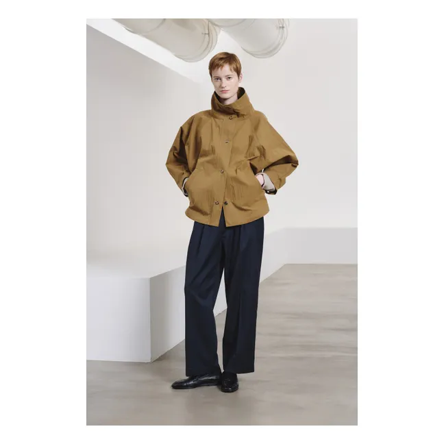 Veste Cape Coton | Camel