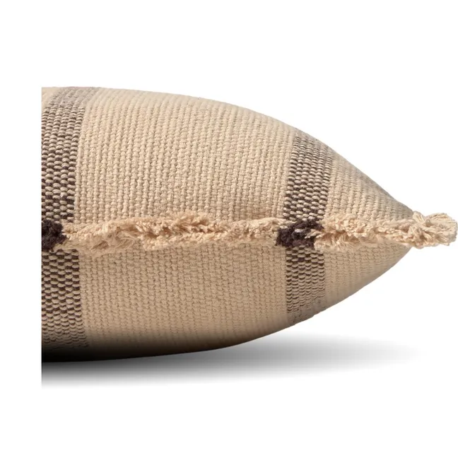 Coussin Rectangulaire Lines | Beige