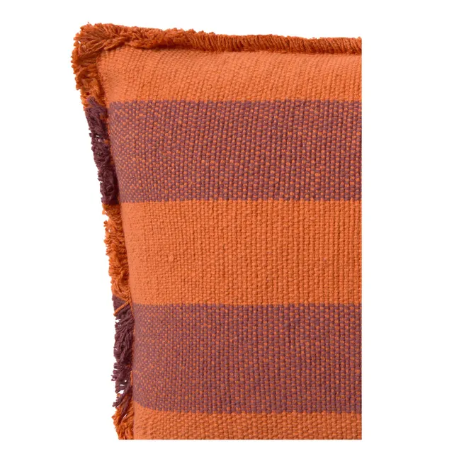 Coussin Rectangulaire Lines | Orange
