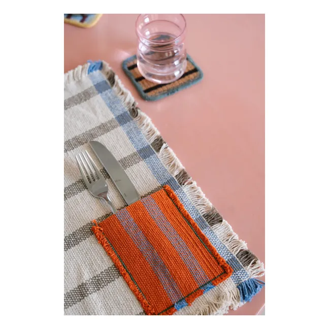 Sets de Table avec Poche - Set de 2 | Ecru