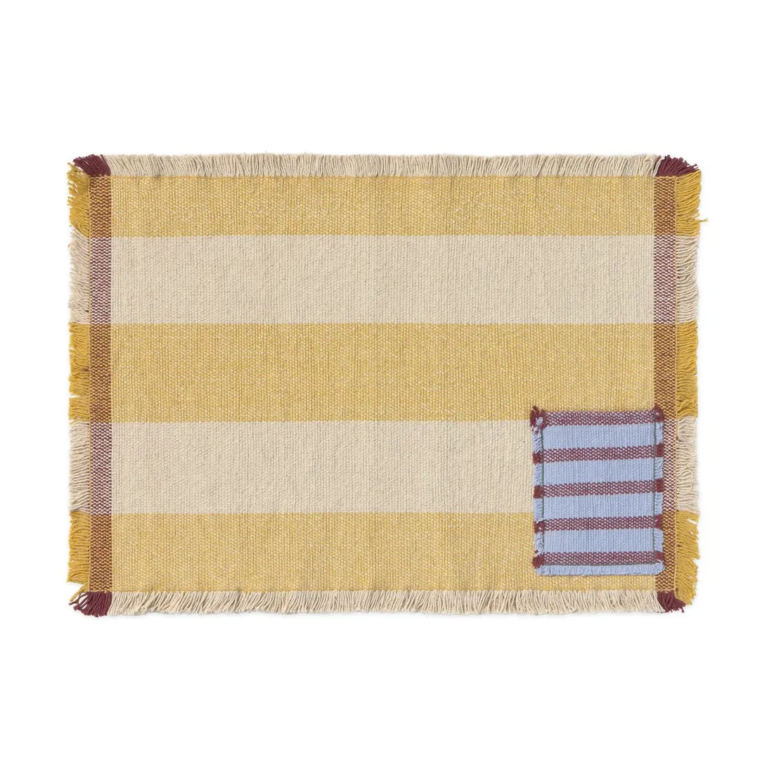 Sets de Table avec Poche - Set de 2 | Miel- Image produit n°0
