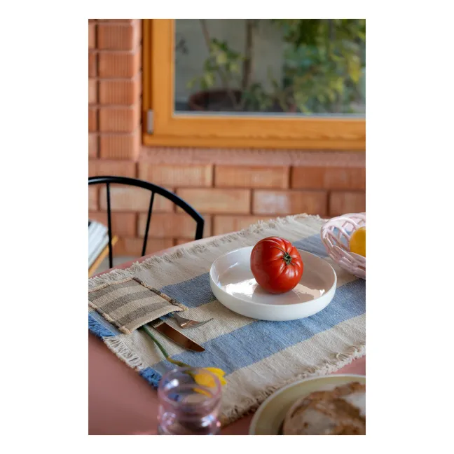 Sets de Table avec Poche - Set de 2 | Bleu ciel