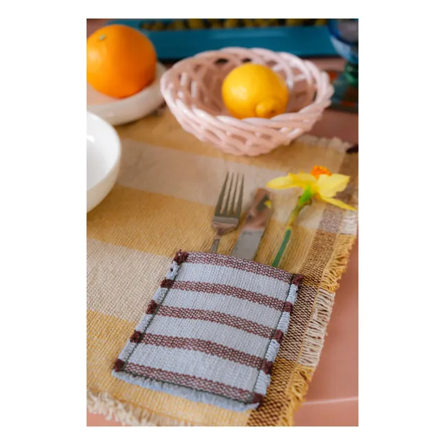 Sets de Table avec Poche - Set de 2 | Miel