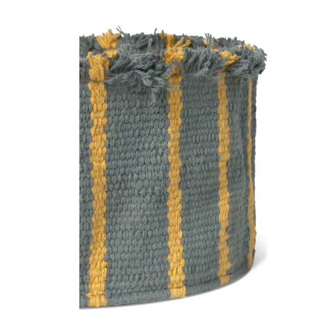 Corbeille Rayée | Bleu