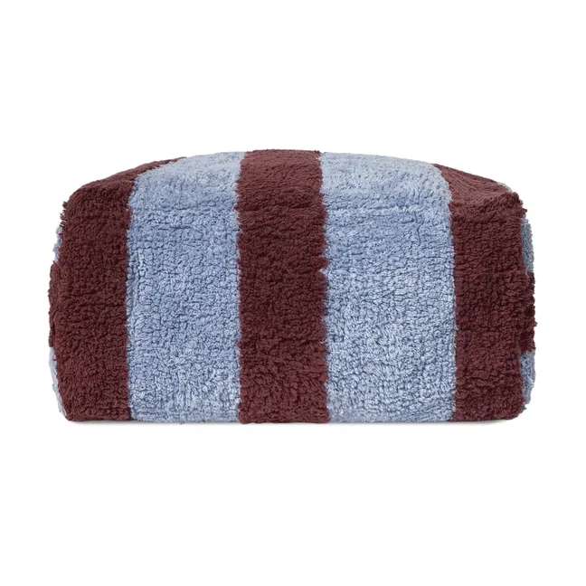 Pouf Lines | Bleu