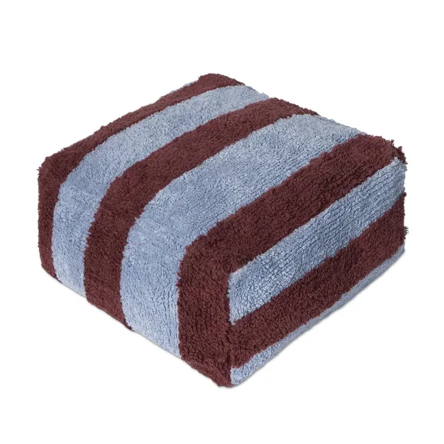 Pouf Lines | Bleu