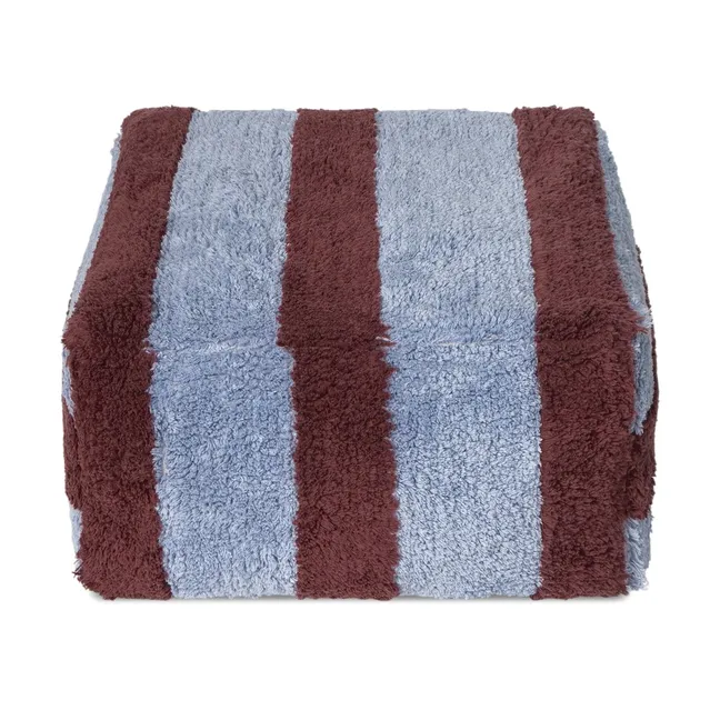 Pouf Lines | Bleu